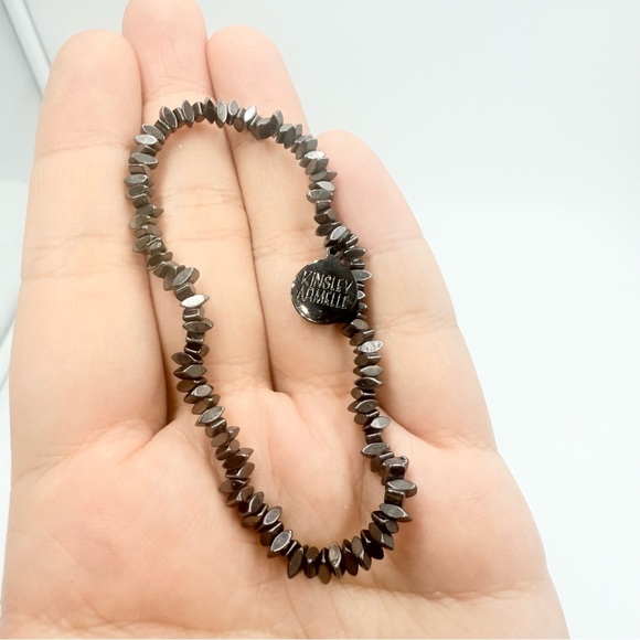 Kinsley Armelle GODDESS COLLECTION
ION PLATING BLACK LEXIS Stretchy BRACELET - Picture 6 of 6